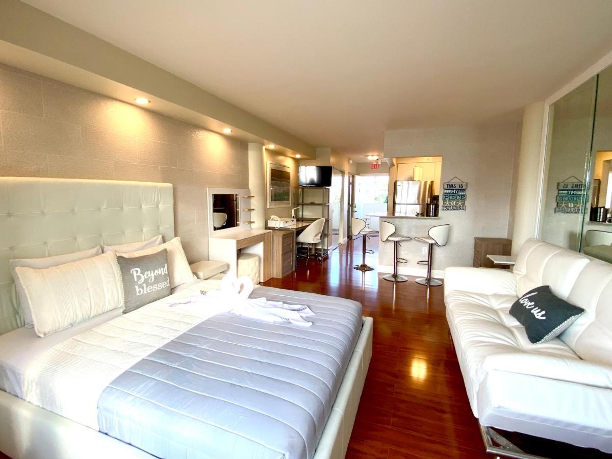 Modern Waterfront Apartment With Miami Skyline View, Free Parking 5 Mins Drive To Miami Beach Bagian luar foto