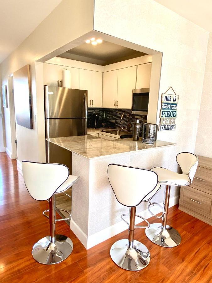 Modern Waterfront Apartment With Miami Skyline View, Free Parking 5 Mins Drive To Miami Beach Bagian luar foto